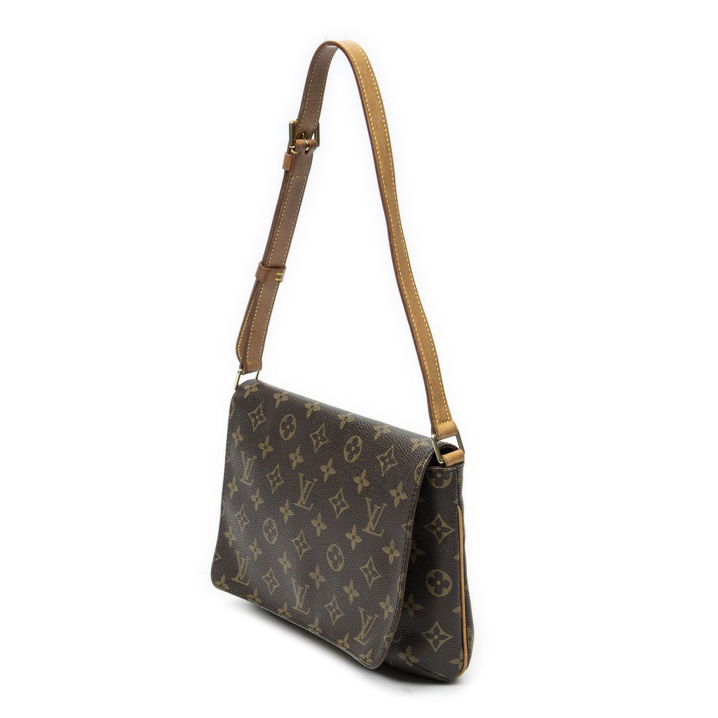 Louis Vuitton Musette Tango Brown Monogram Canvas Messenger — view 2