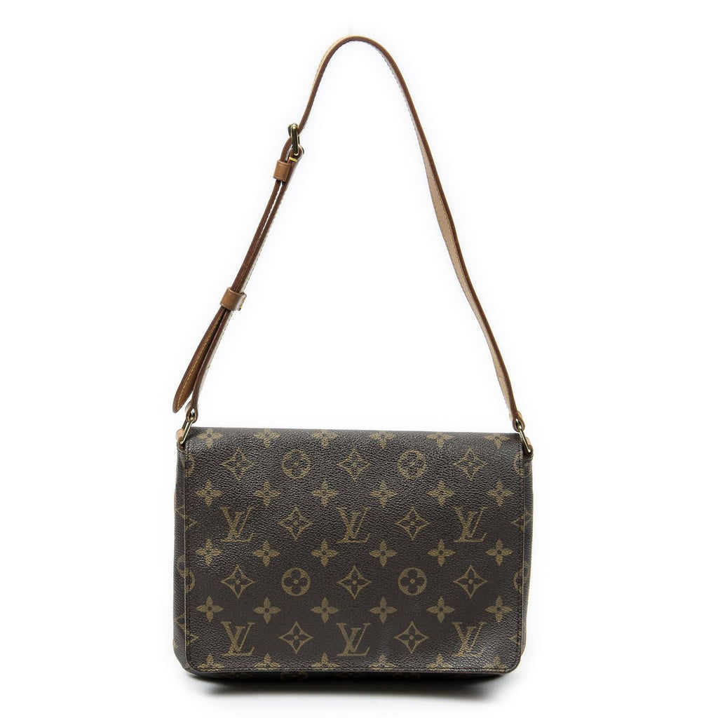 Louis Vuitton Musette Tango Brown Monogram Canvas Messenger