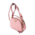 Prada Odette Top Handle Pink Saffiano Leather — view 2