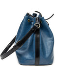 Louis Vuitton Noe Bicolor Blue Black — view 4