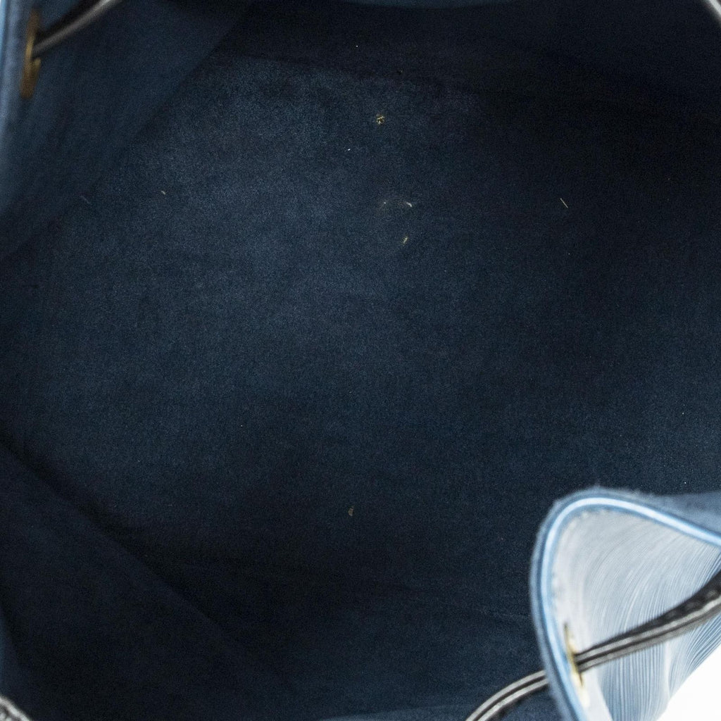 Louis Vuitton Noe Bicolor Blue Black — view 9