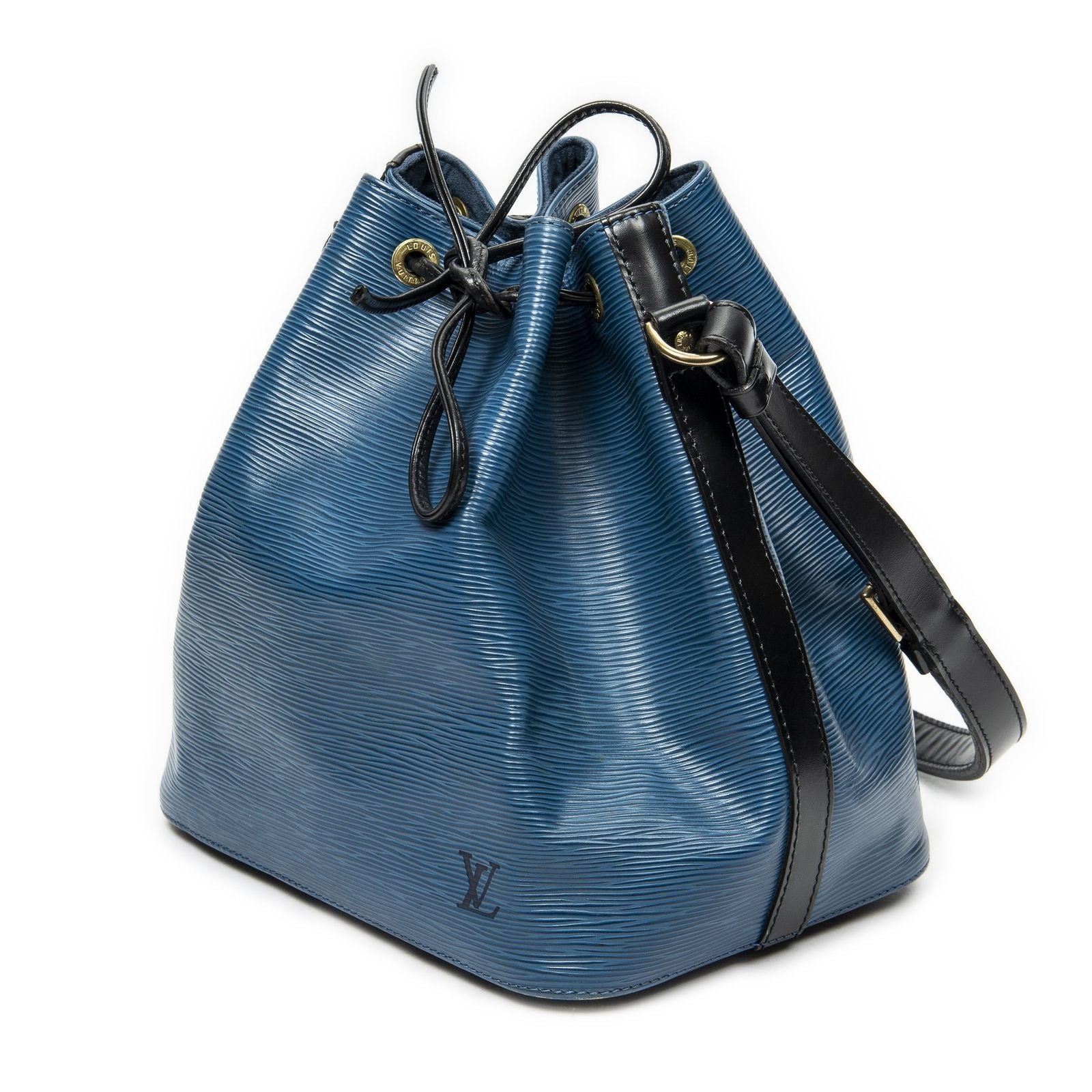 Louis Vuitton Noe Bicolor Blue Black — view 2