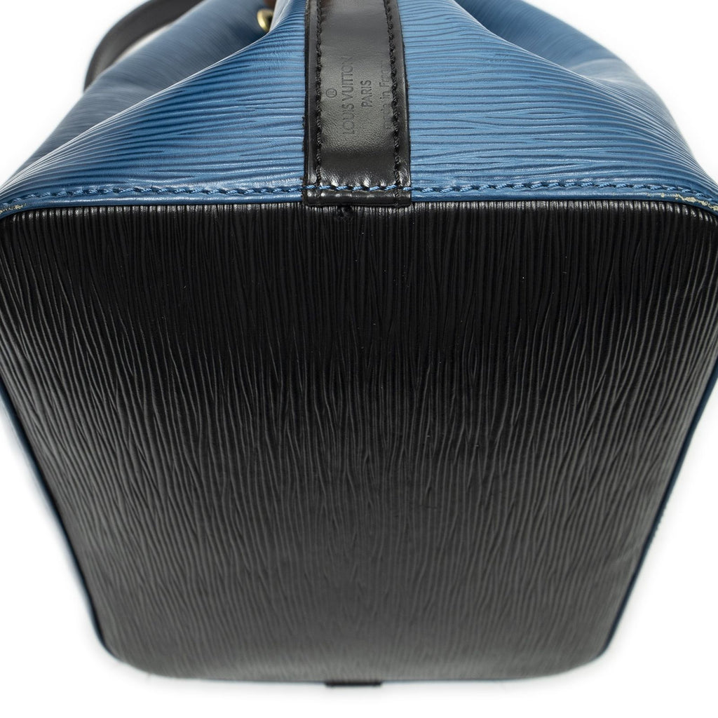 Louis Vuitton Noe Bicolor Blue Black — view 8