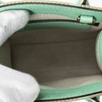 Gucci Mini Zip Crossbody Green Beige Jumbo GG Canvas — view 9