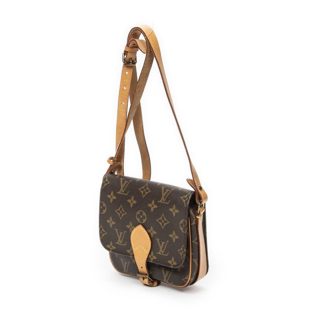 Louis Vuitton Cartouchiere Brown Monogram Canvas Messenger — view 2