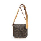 Louis Vuitton Cartouchiere Brown Monogram Canvas Messenger — view 5