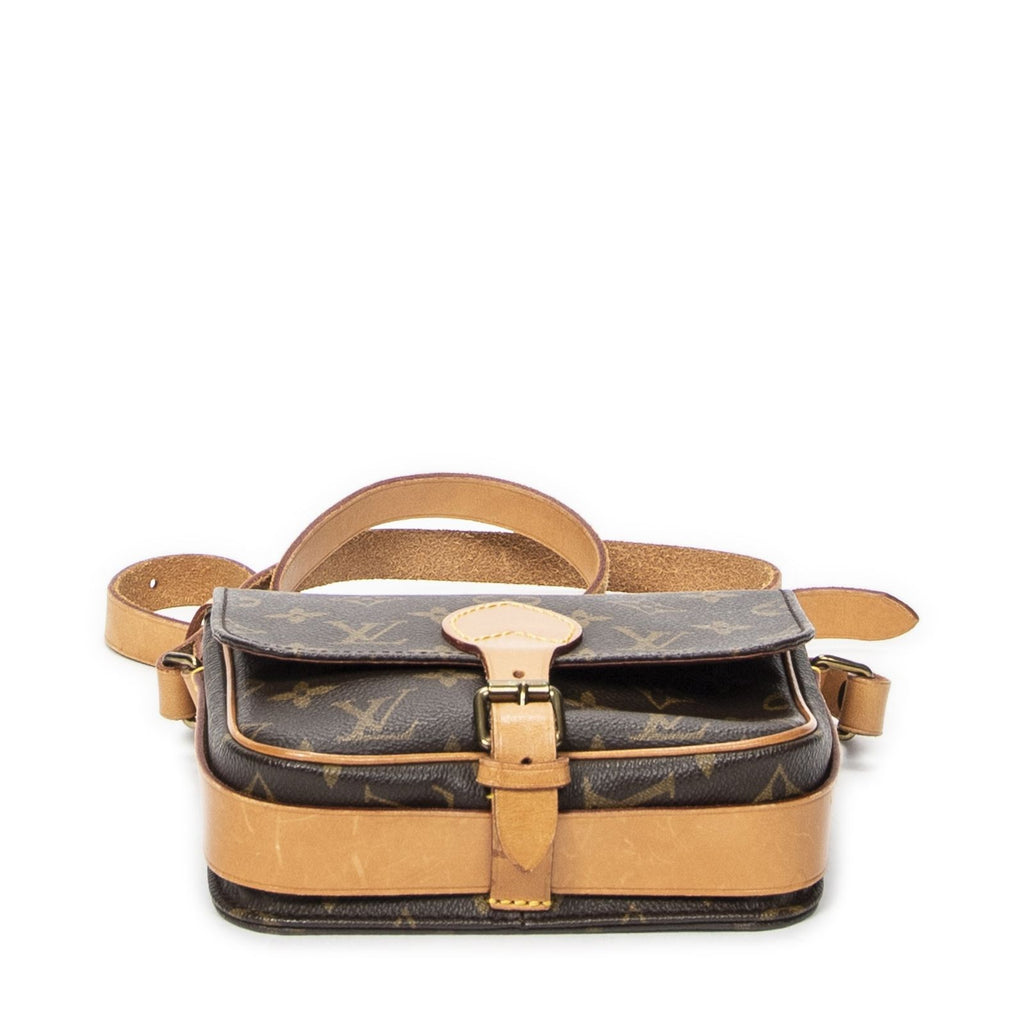 Louis Vuitton Cartouchiere Brown Monogram Canvas Messenger — view 6