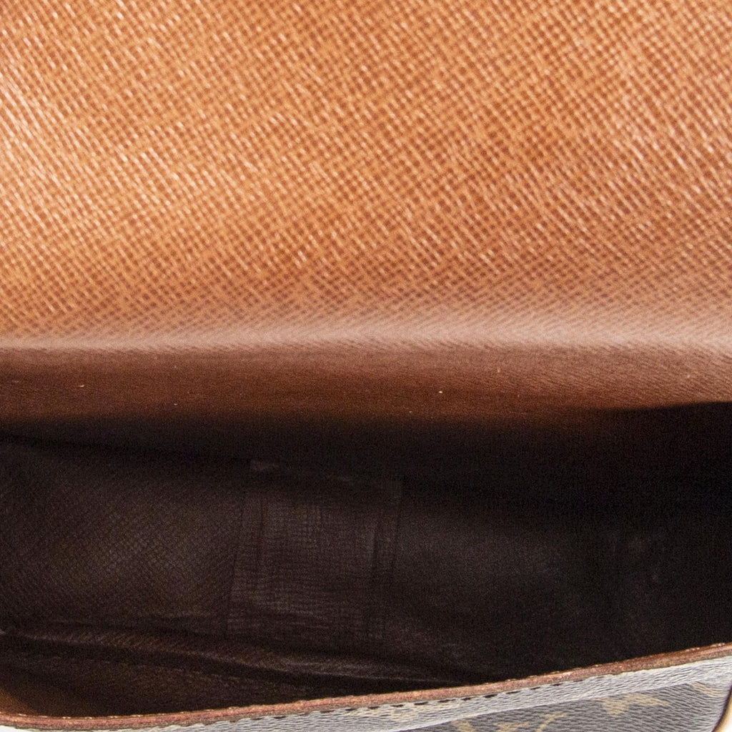 Louis Vuitton Cartouchiere Brown Monogram Canvas Messenger — view 9