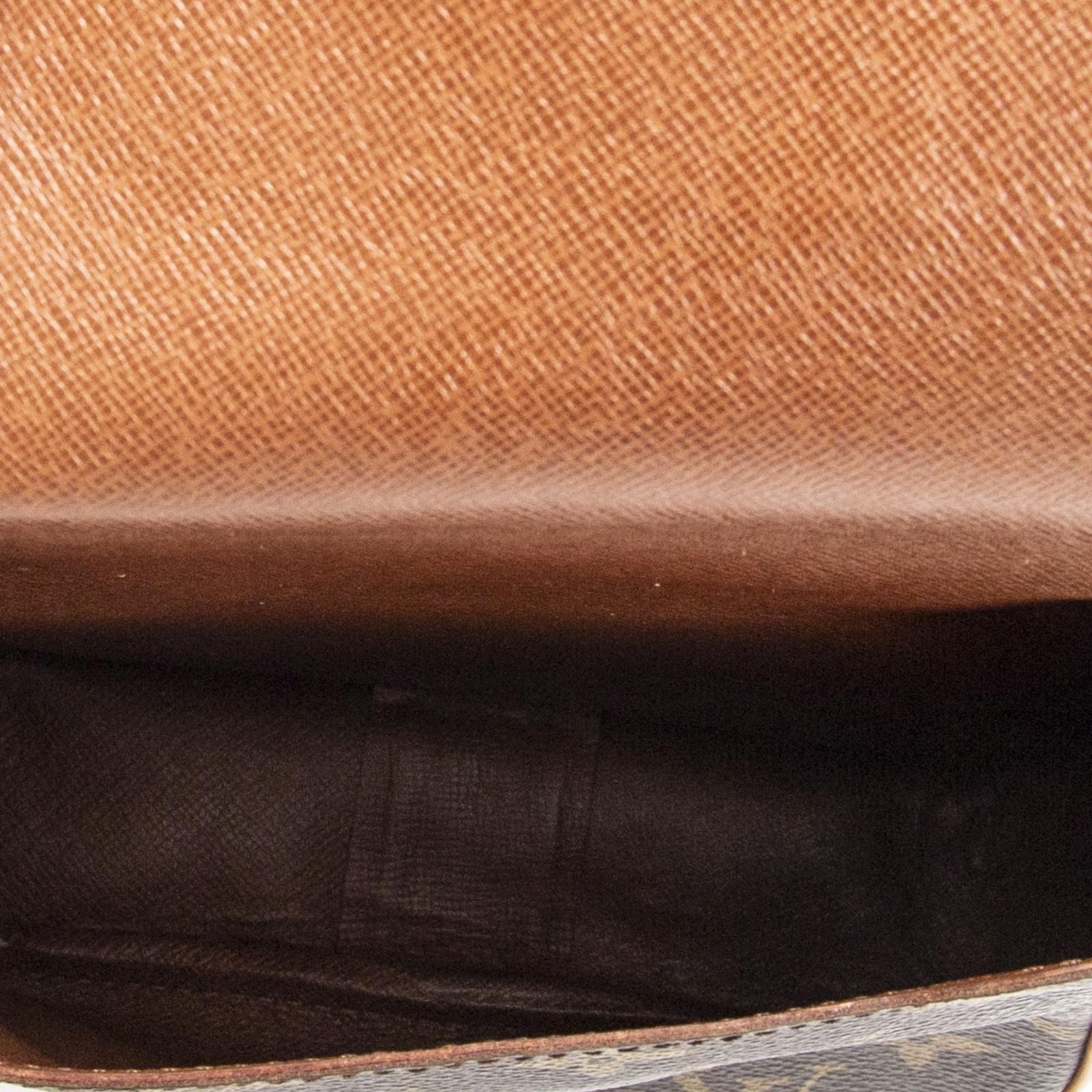 Louis Vuitton Cartouchiere Brown Monogram Canvas Messenger — view 9