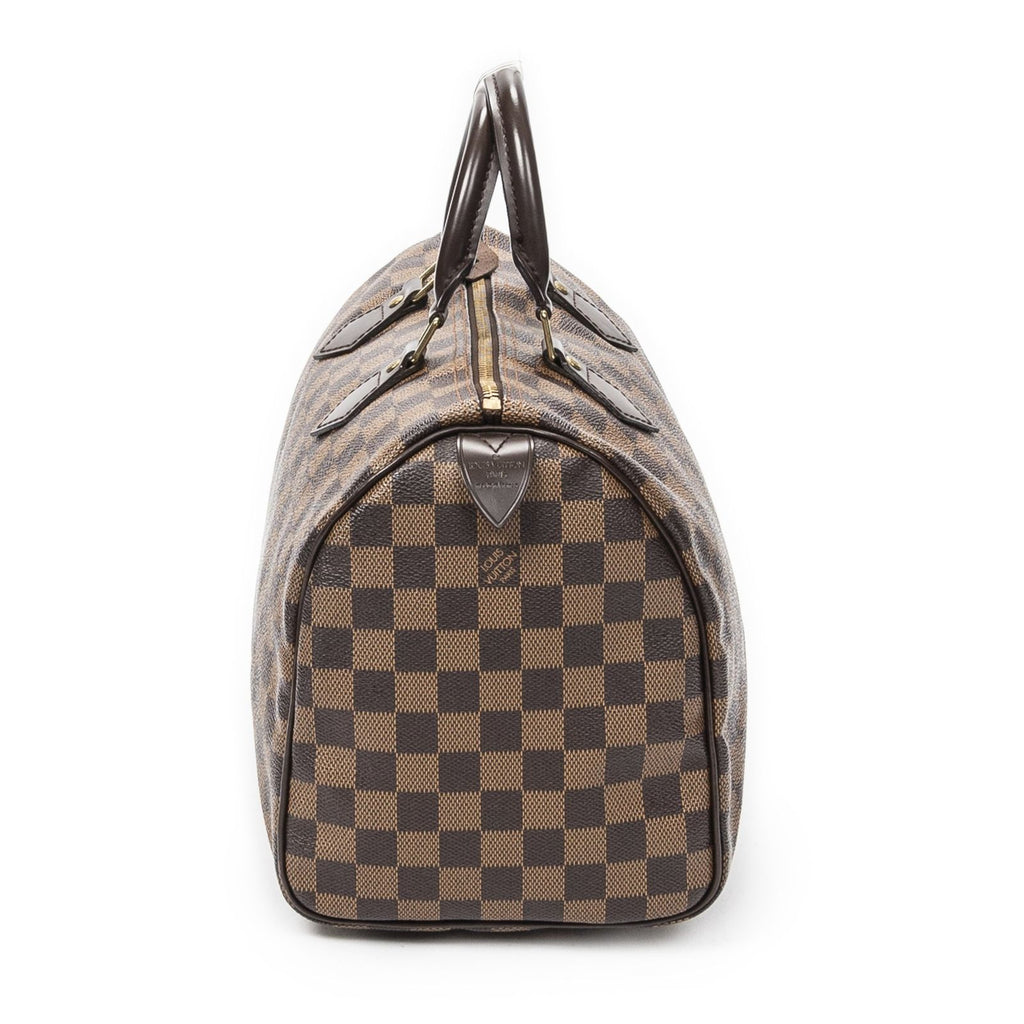 Louis Vuitton Speedy Brown Damier Ebene Handbag — view 4