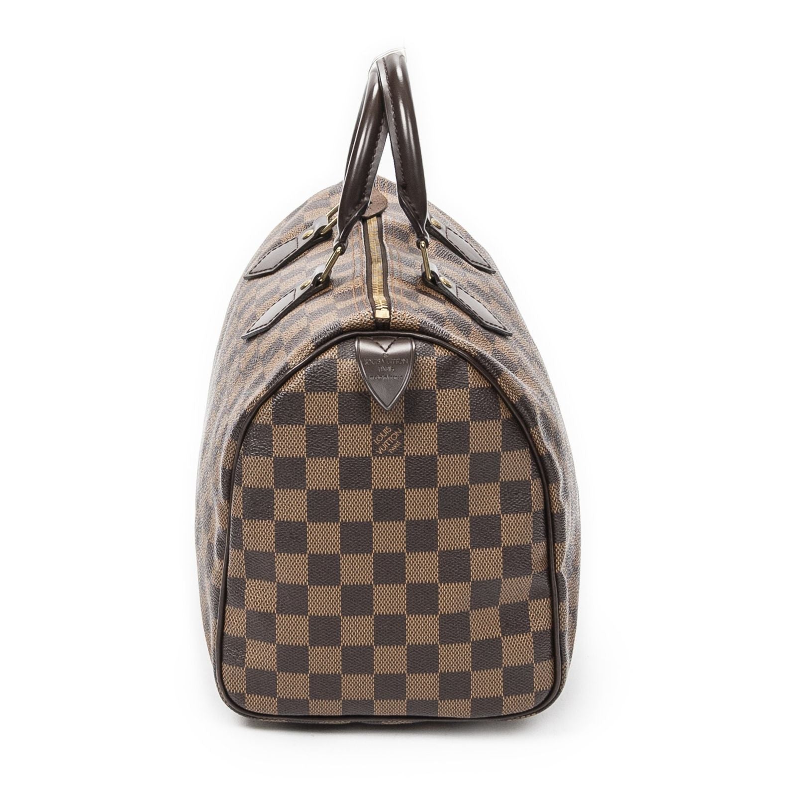 Louis Vuitton Speedy Brown Damier Ebene Handbag — view 4