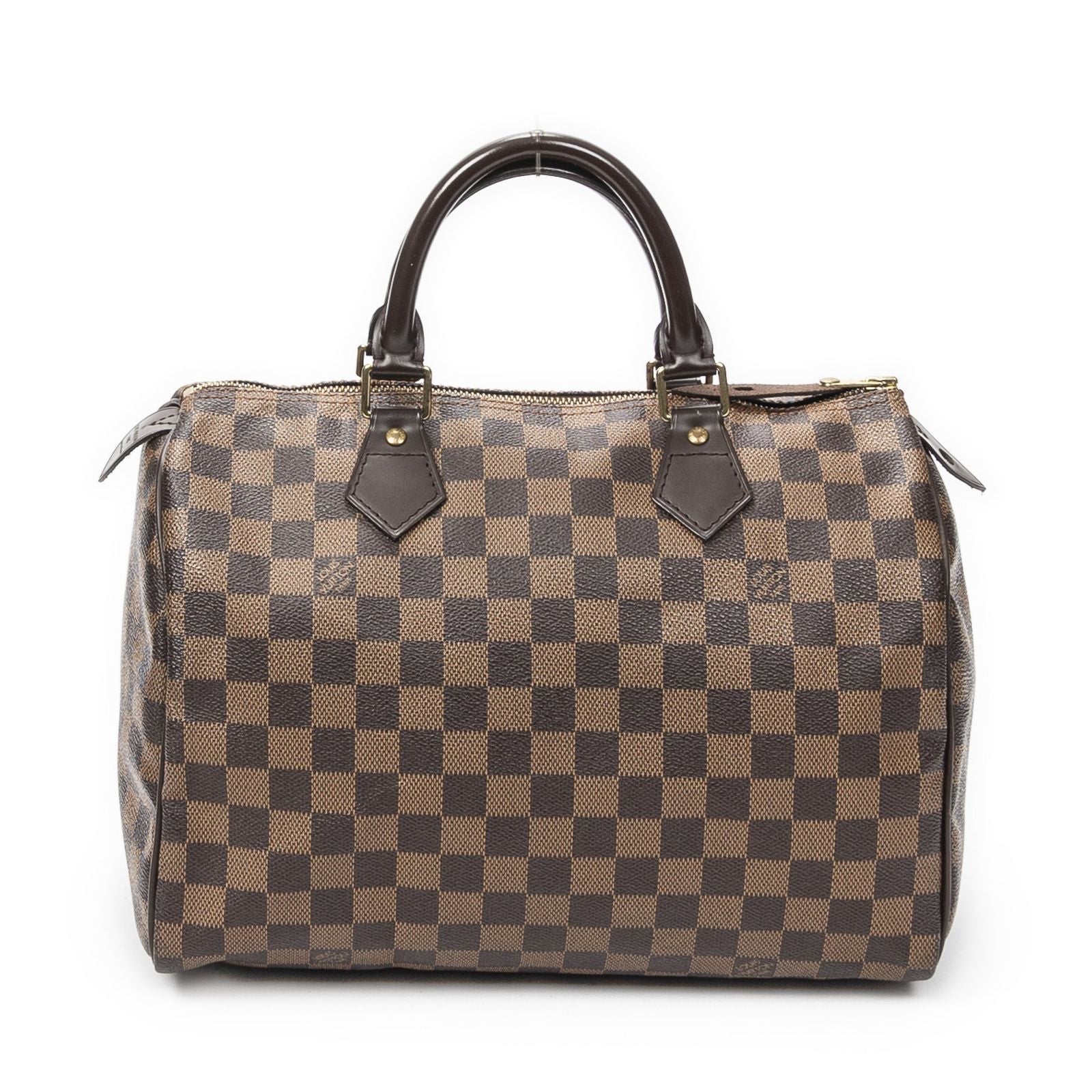 Louis Vuitton Speedy Brown Damier Ebene Handbag