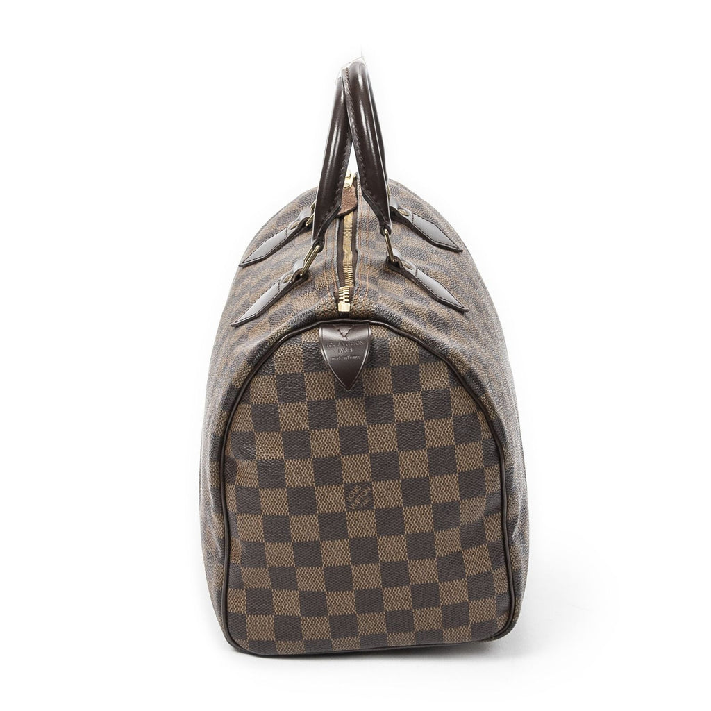 Louis Vuitton Speedy Brown Damier Ebene Handbag — view 4