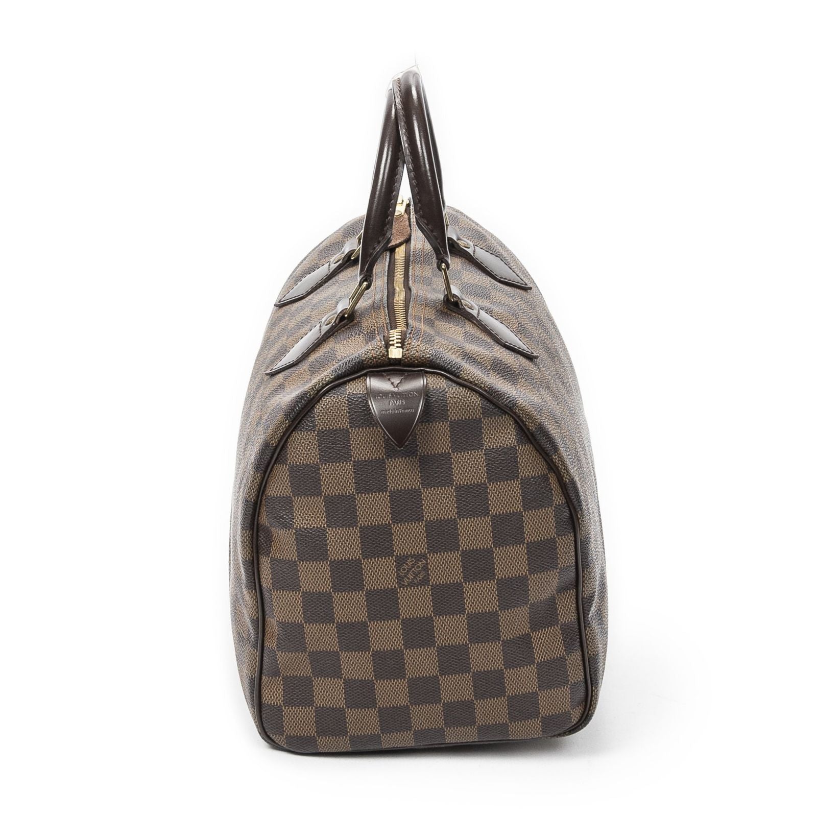 Louis Vuitton Speedy Brown Damier Ebene Handbag — view 4