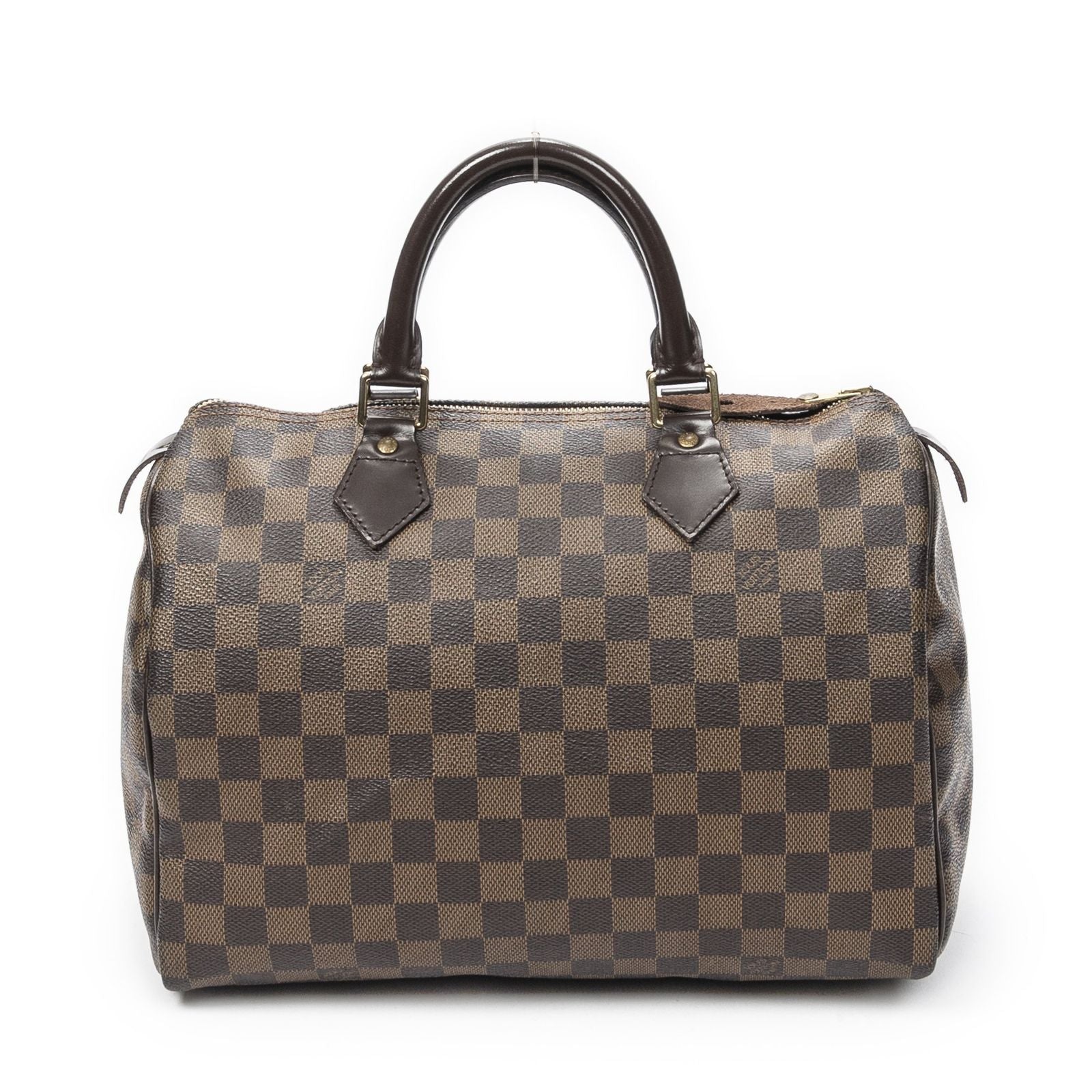 Louis Vuitton Speedy Brown Damier Ebene Handbag