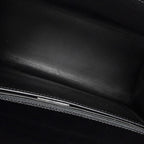 Celine Vintage Flap Top Handle Black Smooth Leather — view 9