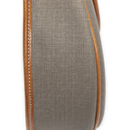 Dior Vintage Flap Crossbody Gray Brown Canvas — view 7