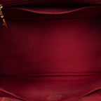 Prada Canapa Small Tote Red Canvas — view 9