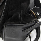Gucci Rajibanbu Backpack Black Suede Leather — view 8