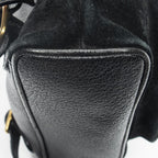 Gucci Minibumbu Backpack Black Suede Leather — view 7