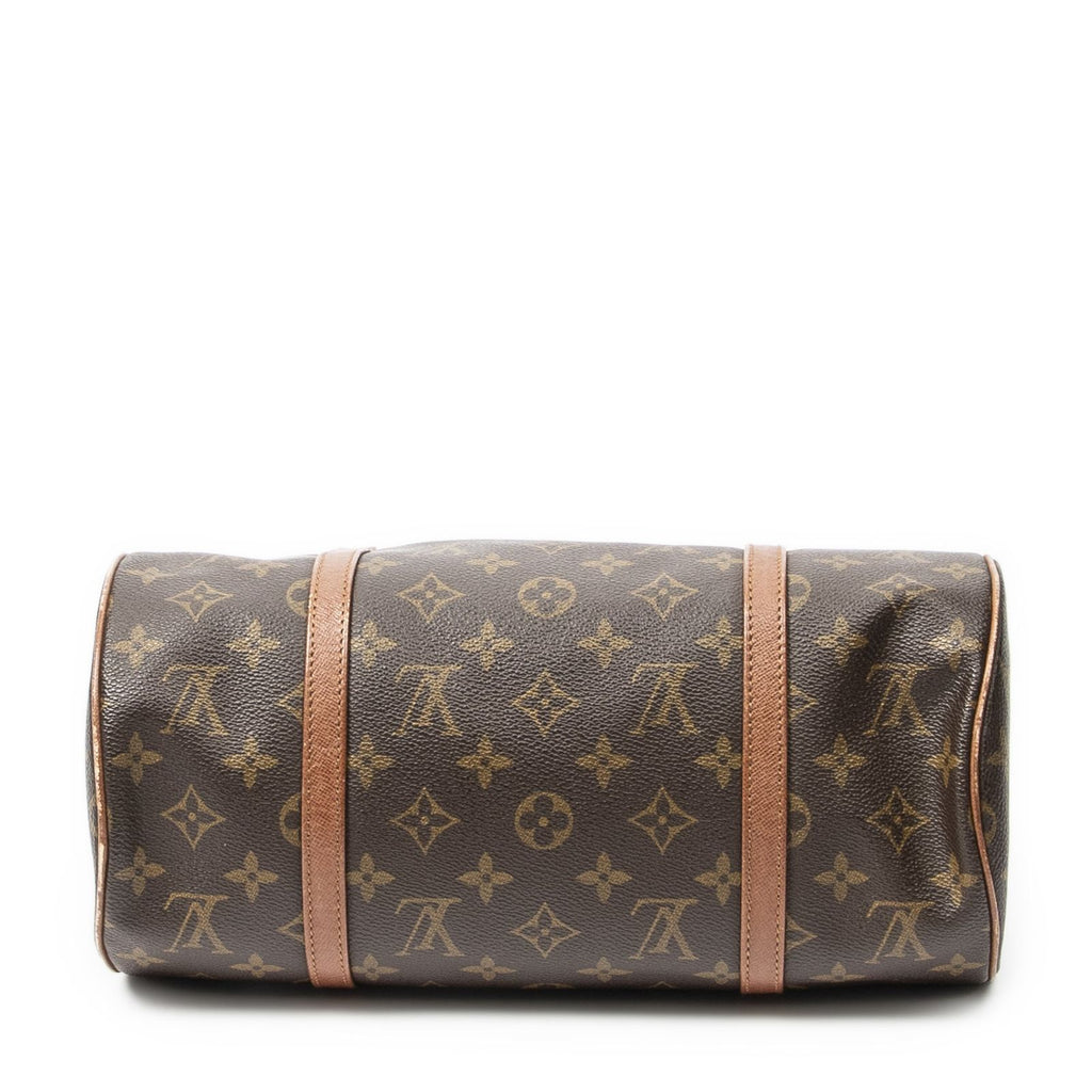 Louis Vuitton Papillon Brown Monogram Canvas Handbag — view 6