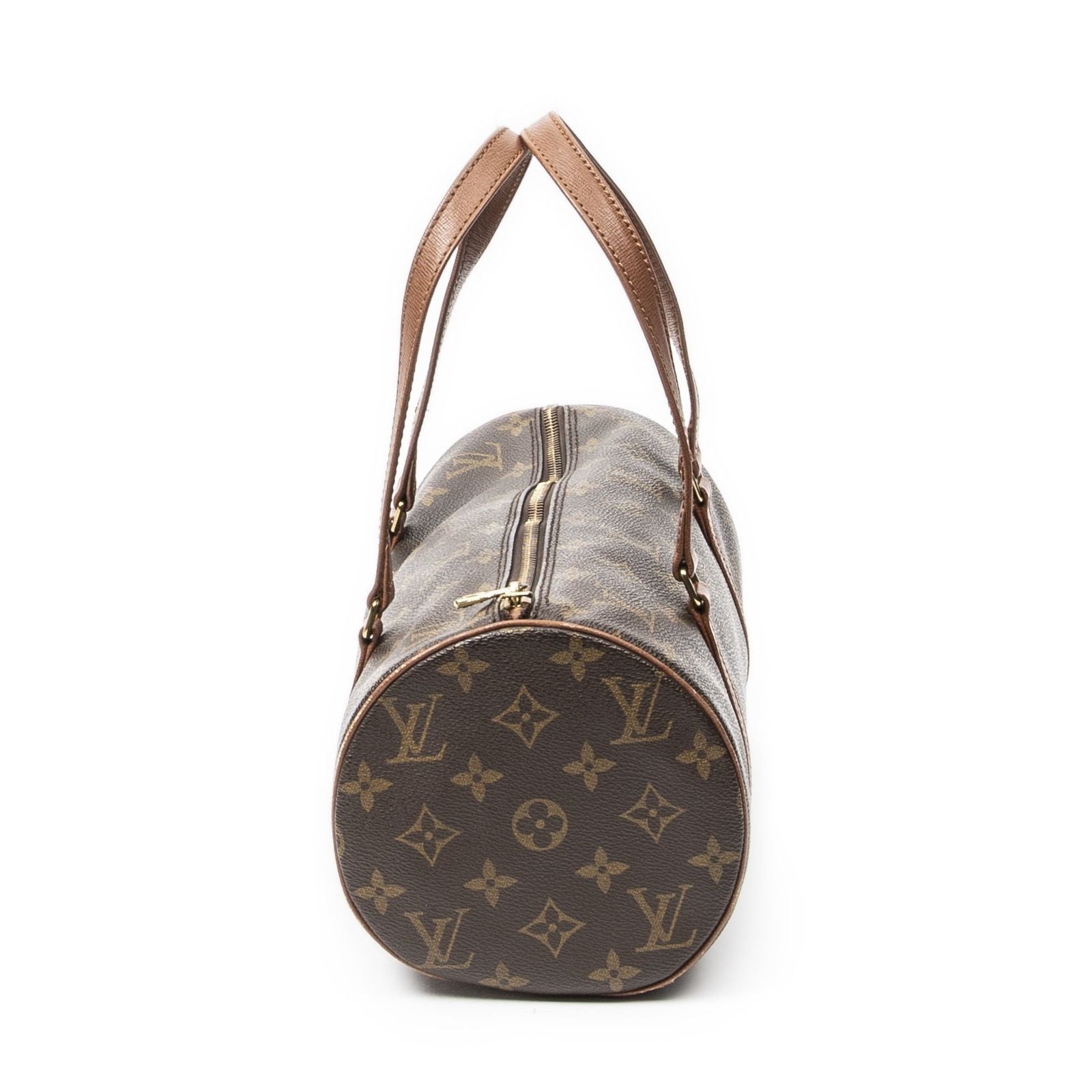 Louis Vuitton Papillon Brown Monogram Canvas Handbag — view 4