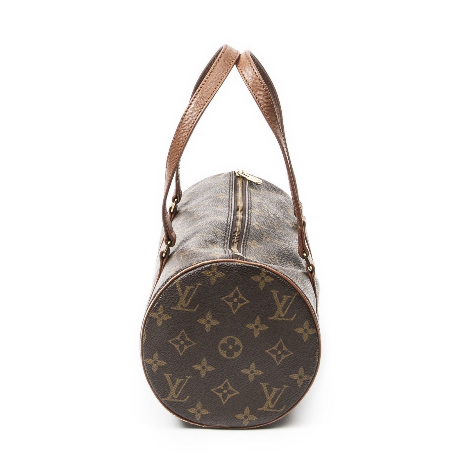 Louis Vuitton Papillon Brown Monogram Canvas Handbag — view 3