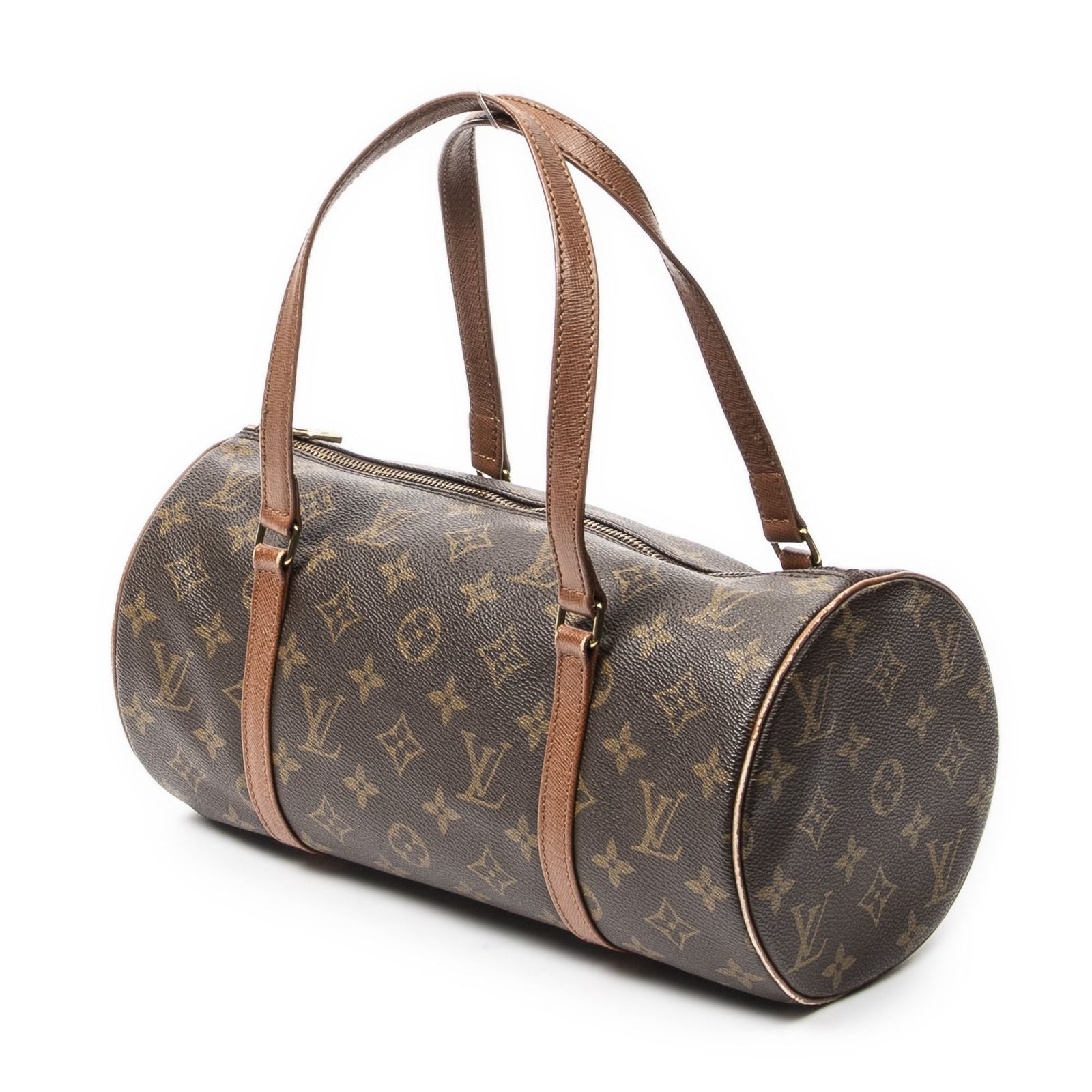 Louis Vuitton Papillon Brown Monogram Canvas Handbag — view 2