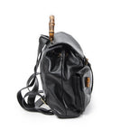Gucci Rajibanbu Backpack Black Calfskin Leather — view 4