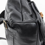 Gucci Rajibanbu Backpack Black Calfskin Leather — view 7