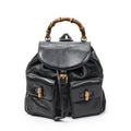 Gucci Rajibanbu Backpack Black Calfskin Leather