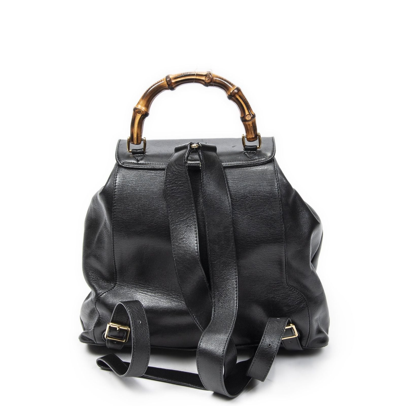 Gucci Rajibanbu Backpack Black Calfskin Leather — view 5