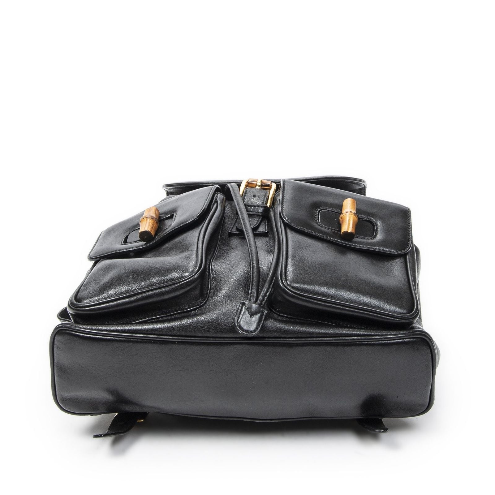Gucci Rajibanbu Backpack Black Calfskin Leather — view 6