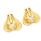 Chanel CC Logo Heart Clip Type Necklace Gold Plated — view 2