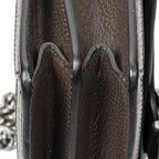 Gucci Small Dionysus Chain Crossbody Beige Brown Supreme Canvas — view 7
