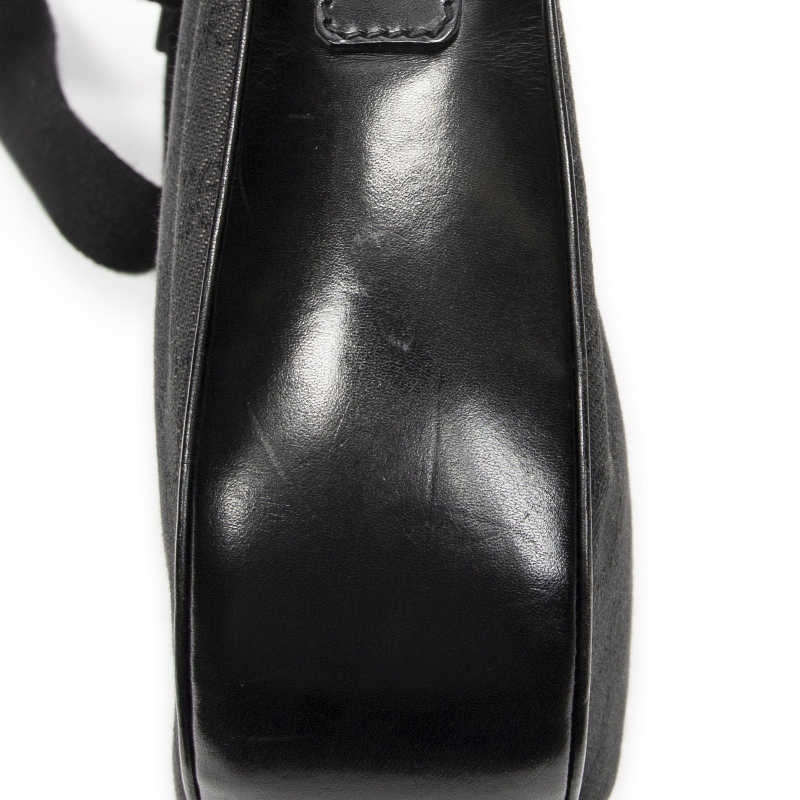 Gucci Hobo Crossbody Black GG Denim Canvas — view 7