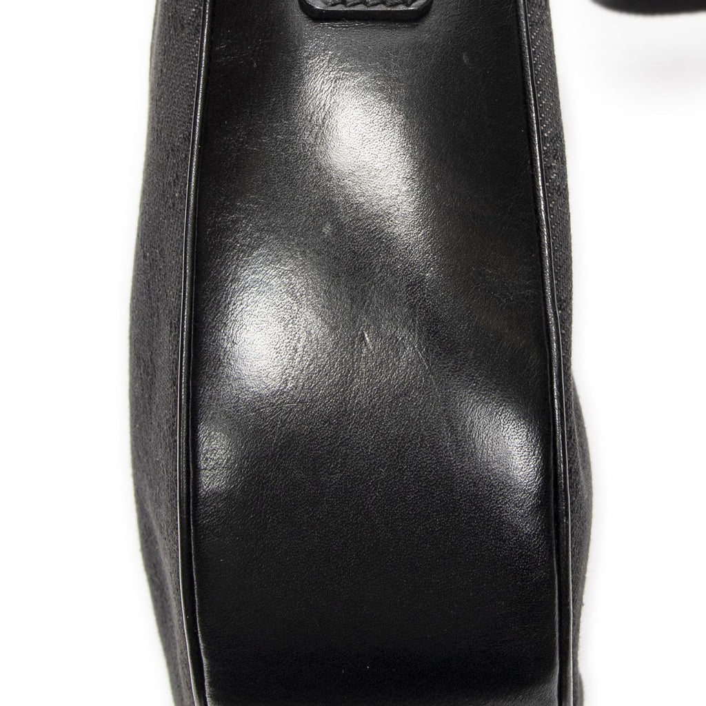 Gucci Hobo Crossbody Black GG Denim Canvas — view 8