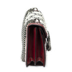Gucci Small Dionysus Chain Crossbody Ivory Red Tweed — view 4