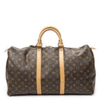 Louis Vuitton Keepall Brown Monogram Canvas — view 5