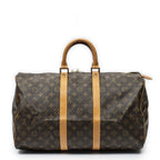 Louis Vuitton Keepall Brown Monogram Canvas — view 5
