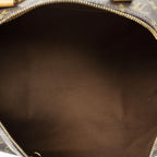 Louis Vuitton Speedy Brown Monogram Canvas Handbag — view 9