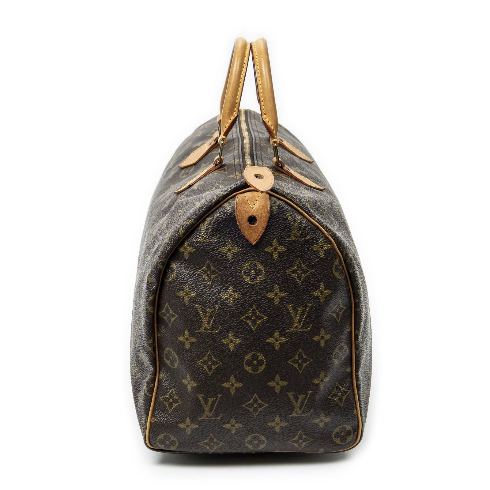 Louis Vuitton Speedy Brown Monogram Canvas Handbag — view 3