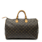 Louis Vuitton Speedy Brown Monogram Canvas Handbag — view 5