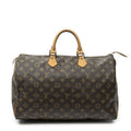 Louis Vuitton Speedy Brown Monogram Canvas Handbag
