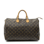 Louis Vuitton Speedy Brown Monogram Canvas Handbag