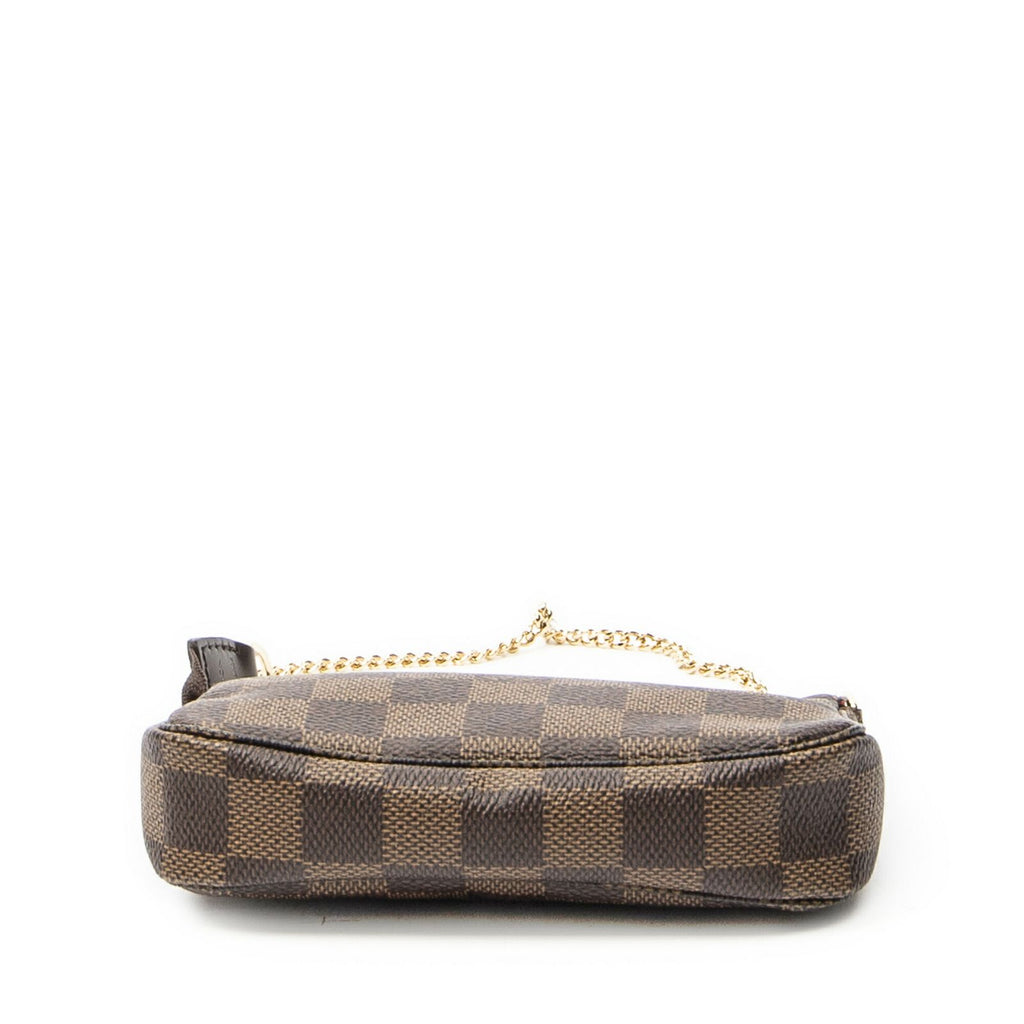 Louis Vuitton Mini Pochette Brown Damier Ebene — view 6