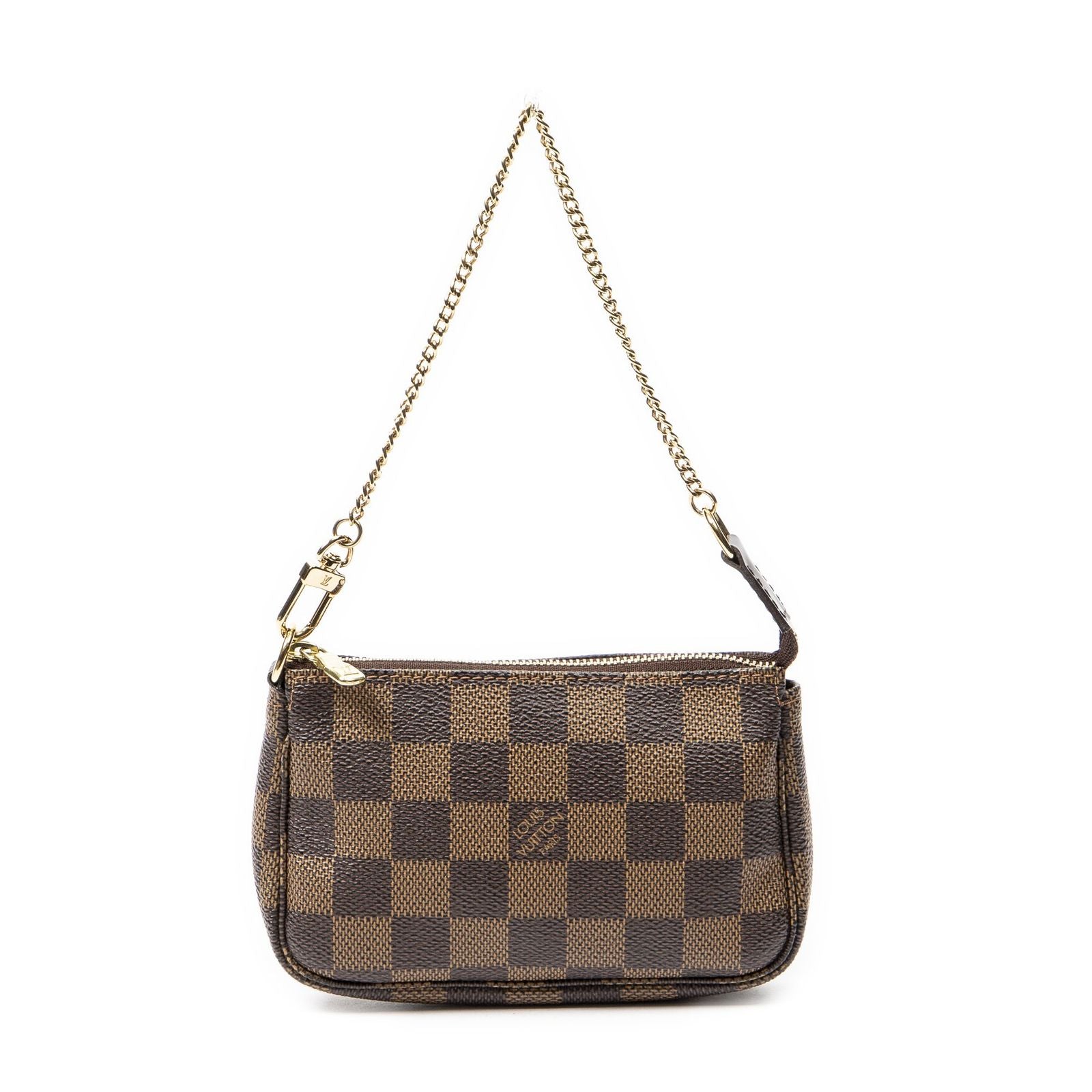 Louis Vuitton Mini Pochette Brown Damier Ebene