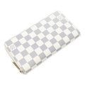 Louis Vuitton Zippy Wallet Ivory Damier Azur