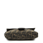 Fendi Baguette Khaki Color Brown Zucca Canvas Messenger — view 6