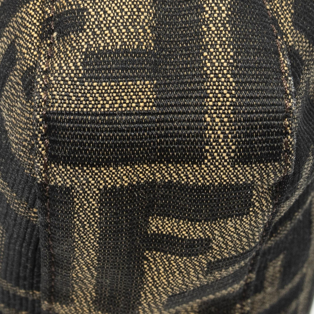Fendi Baguette Khaki Color Brown Zucca Canvas Messenger — view 8